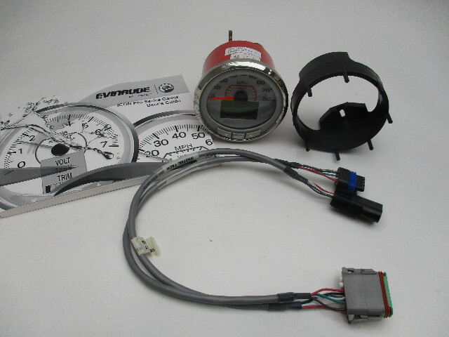 765479 0765479 OMC Evinrude Johnson Outboard ICON PRO 80MPH Speedometer