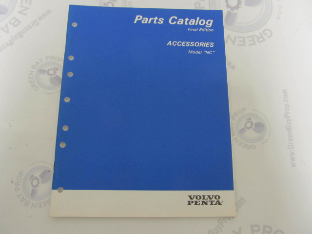 7797270-1 Volvo Penta Stern Drive Parts Catalog "NC" Accessories