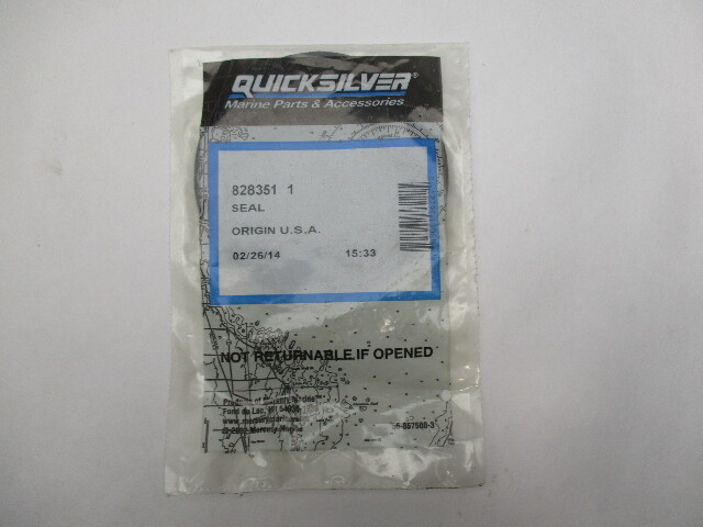 8283511 828351 Quicksilver Seal Mercury Mariner 65-125 HP