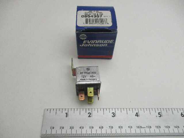 854357  OMC & Volvo Penta Stern Drive Relay 12V 40A