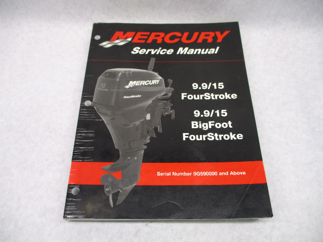 90-856159R02 2002 Mercury Outboard Service Repair Manual 9.9/15 HP 4-Stroke