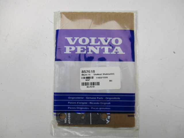 857618-3 857618 GENUINE Volvo Penta Exhaust Manifold Riser Gasket