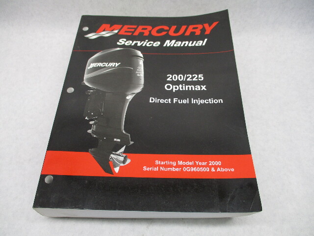 90-859769R03 2003 Mercury Outboard Service Repair Manual 200 225 Optimax DFI