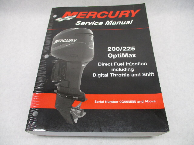 90-859769R2 Mercury Outboard Service Repair Manual 200 225 Optimax DFI DTS