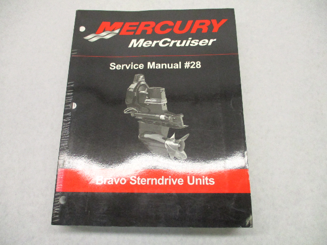 863160-1 2003 Mercury Mercruiser #28 Service Manual for Bravo Sterndrive Units