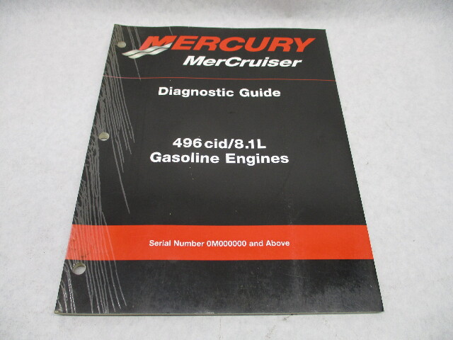 90-863757 2000 Mercury Mercruiser Diagnostic Guide 496 cid/8.1L Gasoline Engines