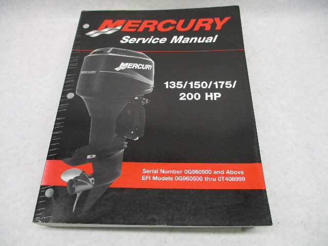 878079R01 2002 Mercury Outboard Service Repair Manual 135 150 175 200 HP
