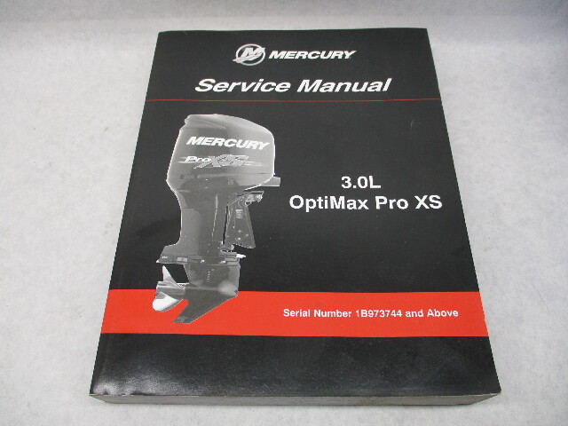 8M0071433 2013 Mercury Outboard Service Repair Manual 3.0L Optimax Pro XS 200-250