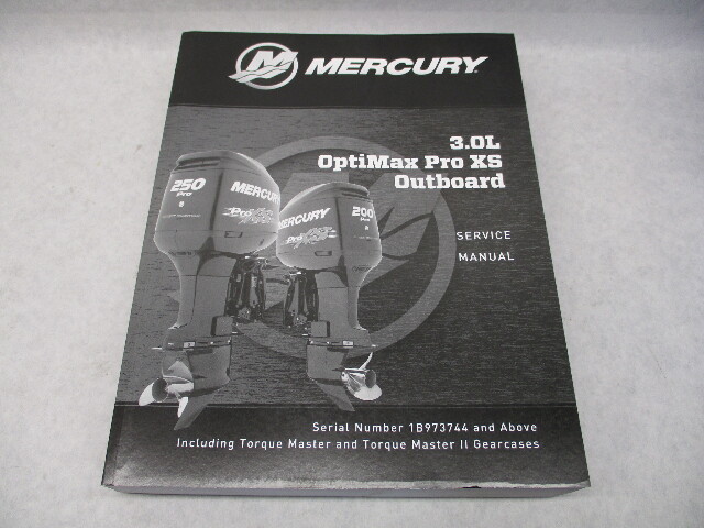 8M0122849 2018 Mercury Outboard Service Manual for 3.0L Optimax Pro XS 200-250