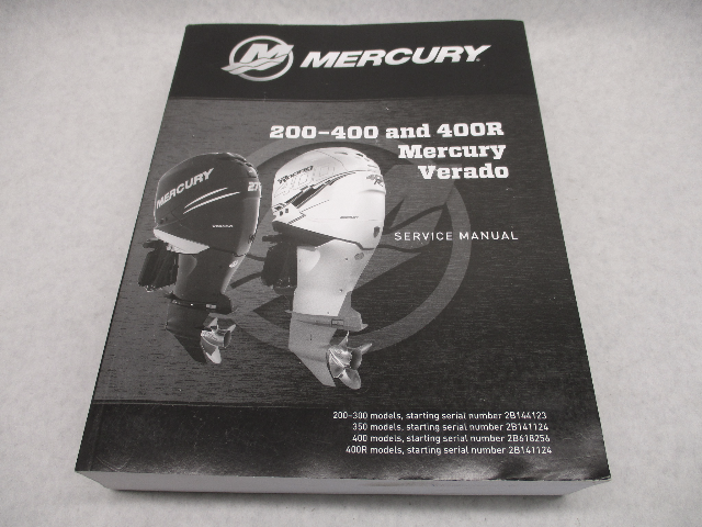 8M0133008 2019 Mercury Outboard Service Repair Manual 200-400R Verado