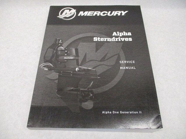 90-8M0164047 2020 Mercury Mercruiser Alpha Sterndrives Service Manual Gen II