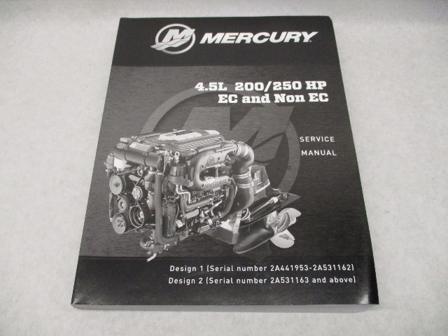 90-8M0178558 2021 Mercury Outboard Service Manual 4.5L 200-250 HP EC & Non EC