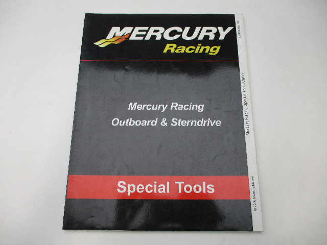 8M8000086 2006 Mercury Racing Outboard & Sterndrive Special Tools Catalog Manual