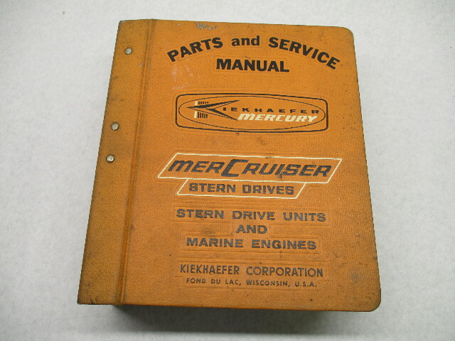 90-34232 1971 Mercruiser Stern Drive & Marine Engine Service Manual