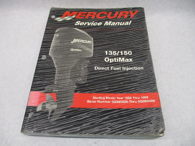 855347R02 02 Mercury Outboard Service Repair Manual 135-150 OptiMax DFI 1998-99
