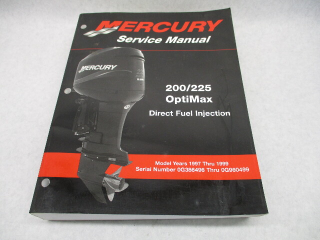 90-855348R02 02 Mercury Outboard Service Manual 200-225 DFI Optimax 1997-99