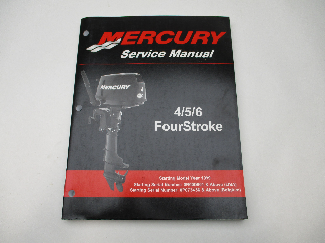 90-857138R02 06 Mercury Outboard Service Repair Manual 4/5/6 FourStroke 1999-06