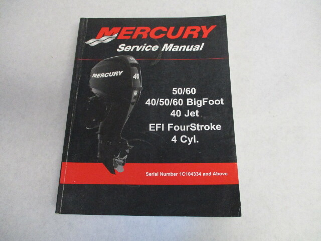90-866917 2010 Mercury Outboard Service Repair Manual 40 Jet 40-60 HP BigFoot EFI