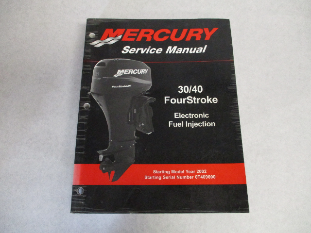 90-883064R01 04 Mercury Outboard Service Repair Manual 30-40 FourStroke EFI