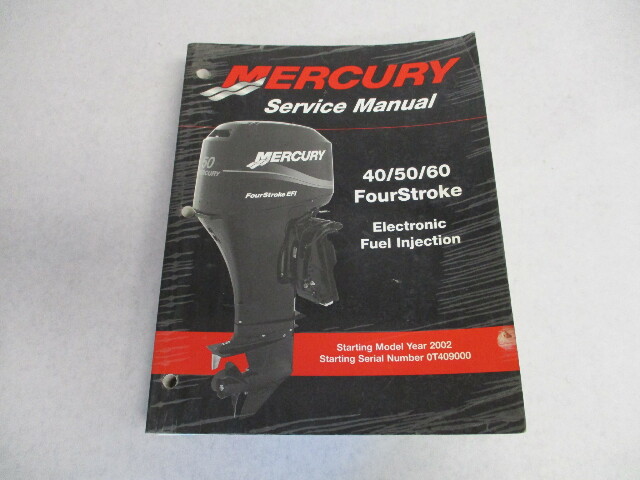 90-883065 Mercury Outboard Service Repair Manual 40-60 4 CYL FourStroke EFI