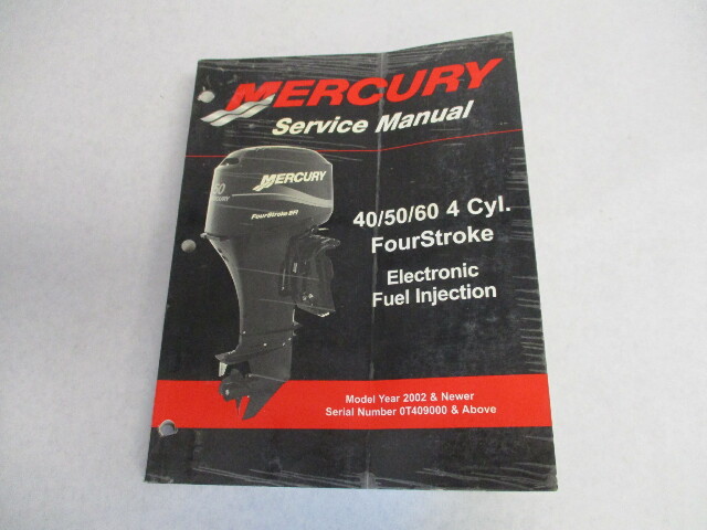90-883065R01 Mercury Outboard Service Repair Manual 40-60 4 CYL 4-Stroke EFI 02-04