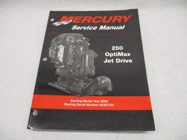 90-888438 2002 Service Repair Manual for Mercury 250 OptiMax Jet Drive