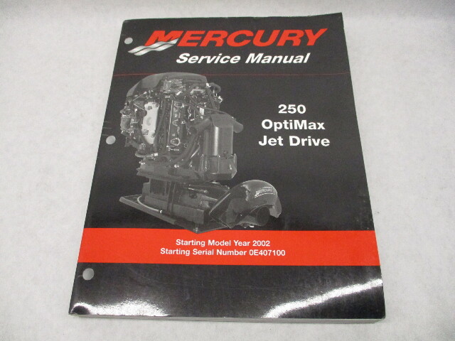 90-888438 2002 Service Manual for Mercury Marine 250 OptiMax Jet Drive