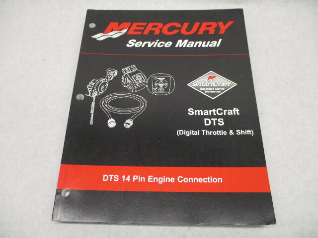 90-895072 2004 Mercury Mercruiser SmartCraft DTS 14 Pin Connect Service Manual
