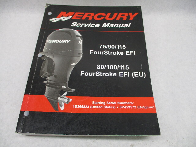 90-899185 2006 Mercury Outboard Service Repair Manual 75-115 FourStroke EFI