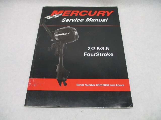 90-899925001 2009 Mercury Outboard Service Repair Manual 2 2.5 & 3.5 HP 4-Stroke