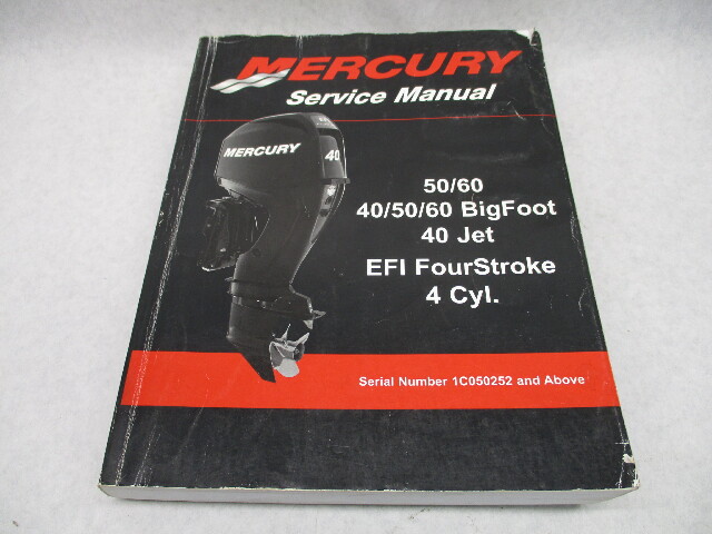 90-899975 2008 Mercury Outboard Service Manual 40 Jet, 40-60 HP BigFoot EFI