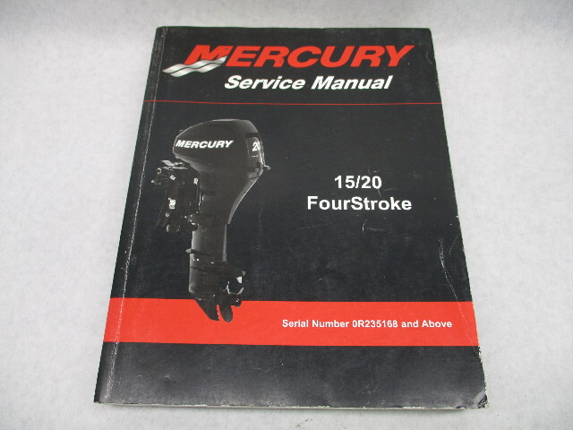 90-899987 2008 Mercury Outboard Service Repair Manual 15 & 20 HP 4-Stroke