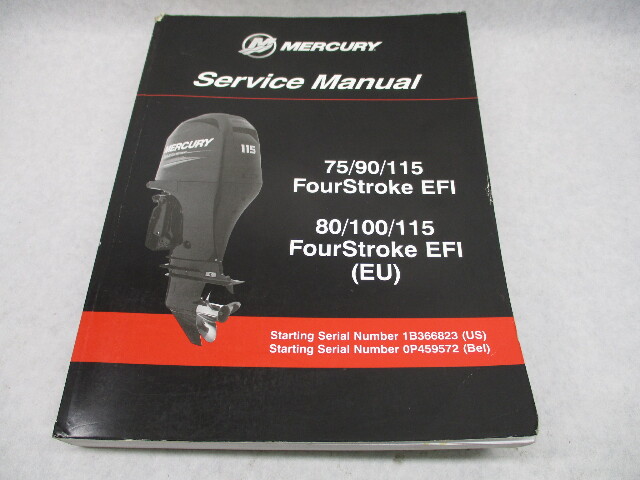 8M0085380 2014 Mercury Outboard Service Repair Manual 75-115 HP 4S EFI