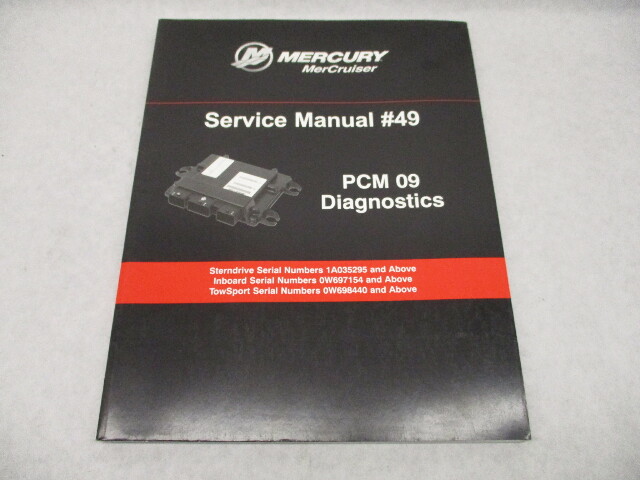 90-8M0086113 2013 Mercury Mercruiser #49 Service Manual PCM 09 Diagnostics