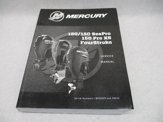 8M0146867 2018 Mercury Outboard Service Repair Manual 150 HP SeaPro Pro XS 4Stroke