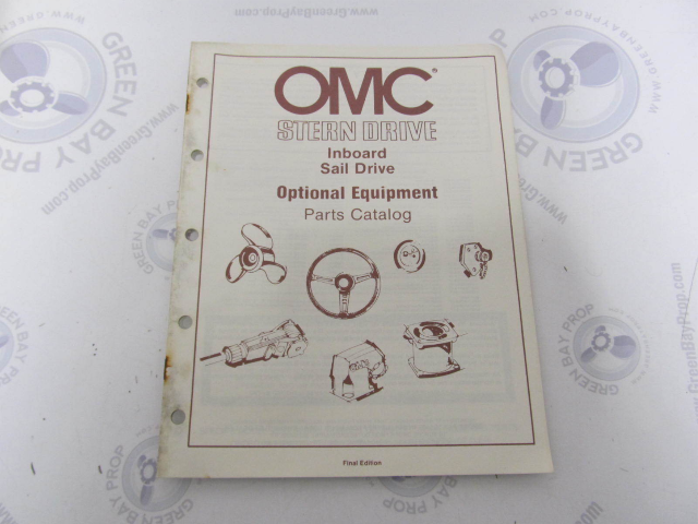 983309 1983 OMC Stern Drive Inboard Sail Drive Optional Equipment Parts Catalog