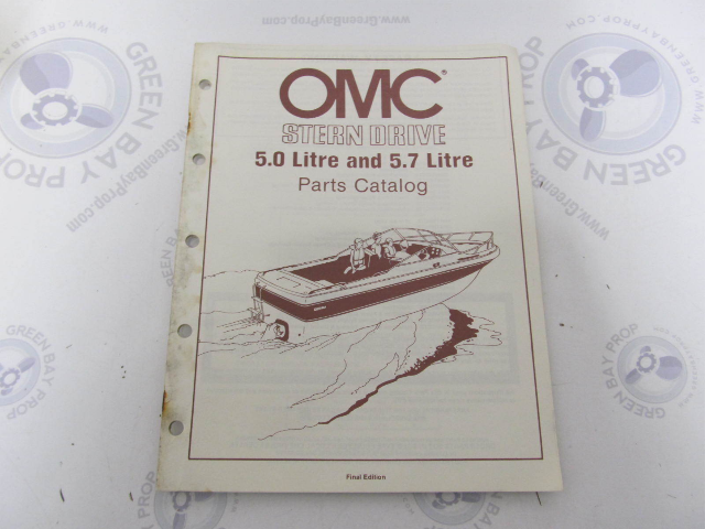 983415 1983 OMC Stern Drive Parts Catalog 5.0L 5.7L