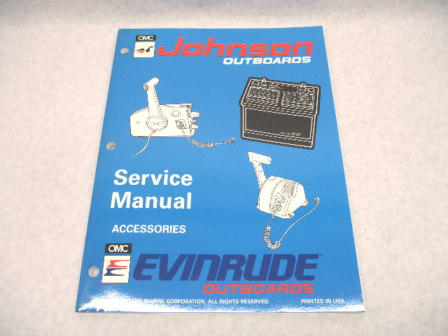 1994 OMC Johnson Evinrude Outboard Service Repair Manual for Accessories