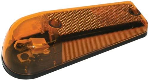 E116A Anderson Marine Trailer Amber Wedge Clearance/Side Marker Light w/ Reflex