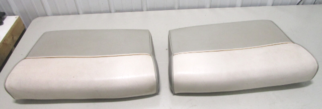 1995 Maxum 1700 SR Runabout 17' Boat Vinyl Rear Stern Seat Cushion Set (2)
