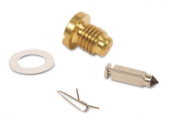396522 OMC Carburetor Float Valve & Seat Kit Evinrude Johnson 9.9-200HP