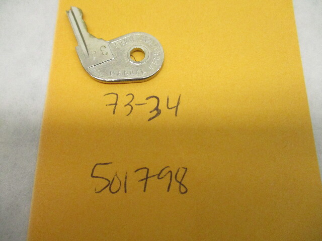 0501798 501798 OMC Ignition Key 73-34 for Evinrude Johnson Vintage Outboards