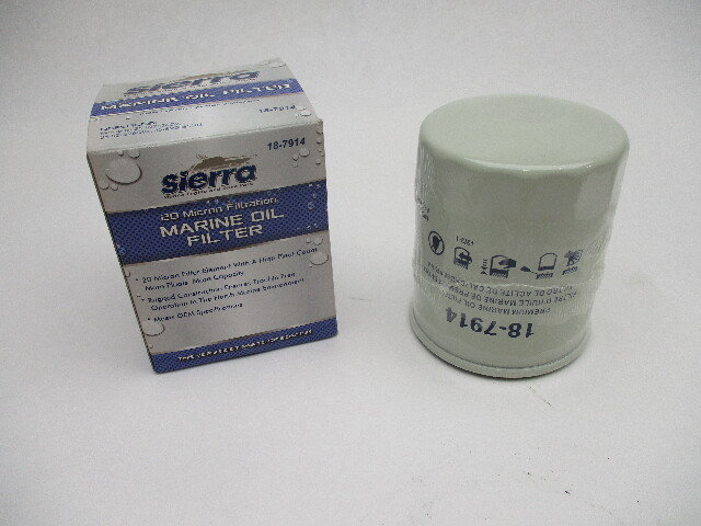18-7914 Sierra Oil Filter for Mercury Mariner Yamaha