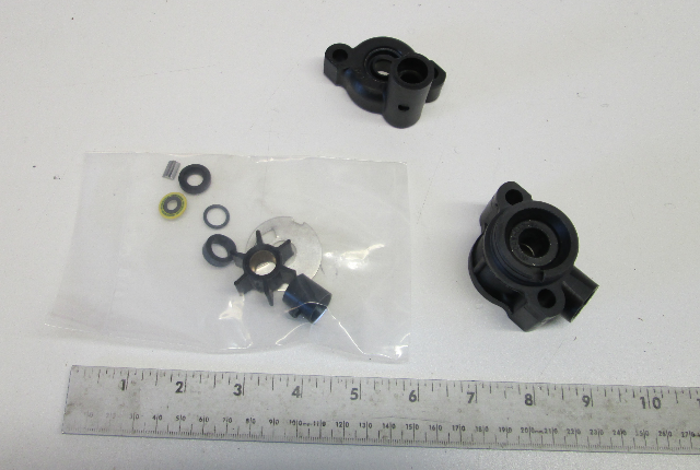 46-46893A6 Quicksilver Water Pump Housing Kit Mercury 3.9-4HP Vintage Outboards