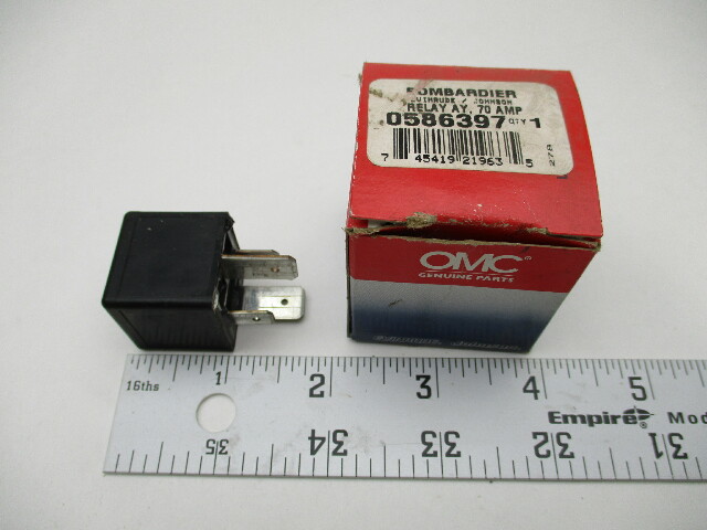 0586397 586397 OMC Evinrude Johnson Outboard 70 Amp Main Power Relay