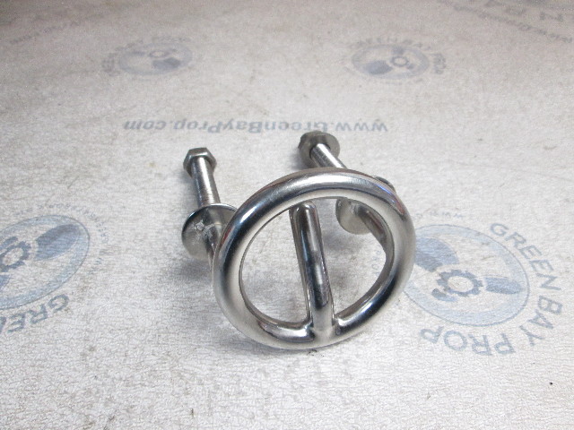 Tahoe Q4 Boat Stainless Steel Ski Tow Rope Hook Eye 3 1/2" Dia.