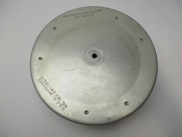 3854026 0986865 OMC Cobra & Volvo Penta Flame Arrestor HOLLEY Carb 4 & 2 BBL 5 1/10"