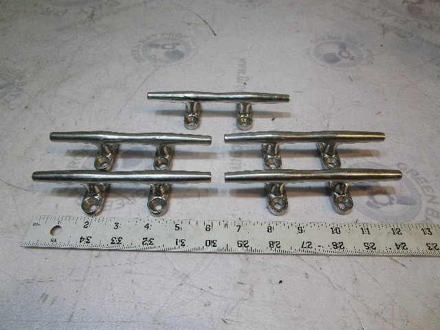 1993 Four Winns 190 Horizon 6" Boat Cleat Stainless Steel (Set of 5)