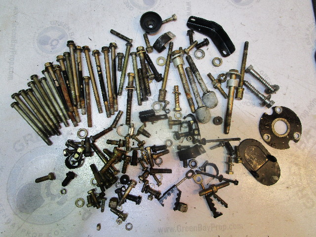 1990 Mercruiser 4.3L 6 Cyl Stern Drive Misc Nuts Bolts Screws Washers Hardware