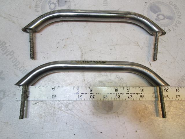 1995 Wellcraft Excel 215X Stainless Steel Grab Handle Bar Railing Set 12 1/4"